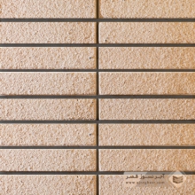 آجر نسوز پلاک رستیک سفید صدفی 310x70x27mm