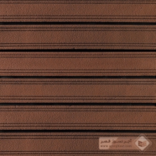 آجر پلاک شیل قهوه ای چهارخط 600x100x25mm