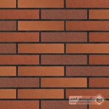 آجر نسوز پلاک ساده انگلیسی رندوم 260x55x25mm